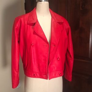 Red Leather Jacket